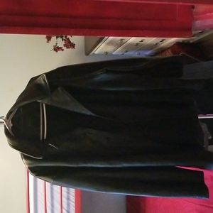 SOLD!  Summer Sale on winter items!!!! Whispering Smith black men leather coat